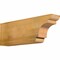 Ekena Millwork New Brighton Rough Sawn Rafter Tail, Western Red Cedar, 6"W x 12"H x 36"L RFT06X12X36NEB00RWR - alternate 1